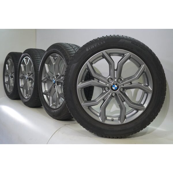 BMW BMW X3 X4 G01 G02 694 19 inch velgen Pirelli Runflat Winterbanden Origineel