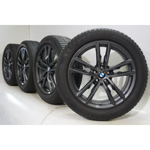 BMW BMW X3 X4 G01 G02 698M 19 inch velgen Pirelli Runflat Winterbanden Origineel