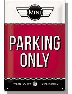 MINI MINI Parking Only Red