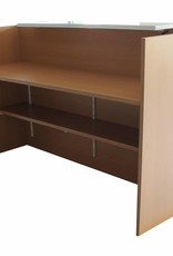 Handgemachte Empfangstheke Emily – 25 mm Möbelbauplatten, schlichtes, modernes Design, individuelle Maße, Sonderwünsche möglich