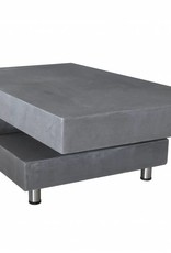 Couchtisch Design Industrial, Beton/Holz