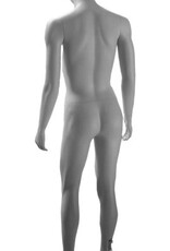 Penther Schaufensterpuppe Dame sportlich, Chrommaske, Magnethaltesystem