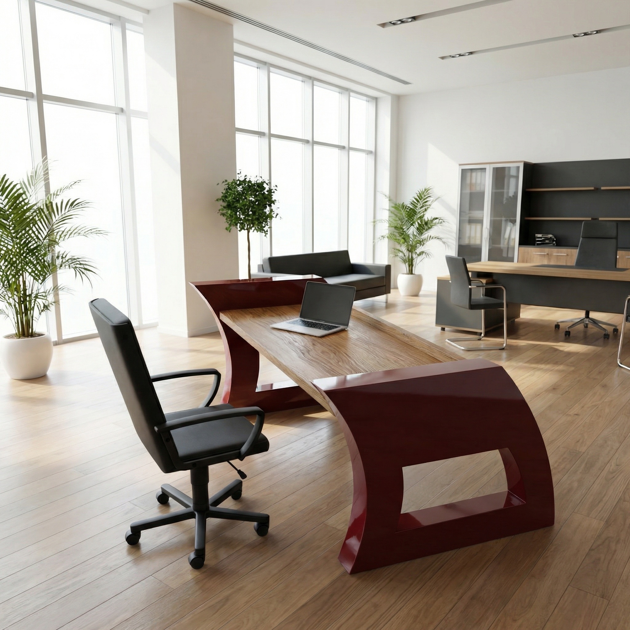 Borkenkaefer Schreibtisch "Swing"