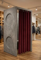 Umkleidekabine Beton "Circles"