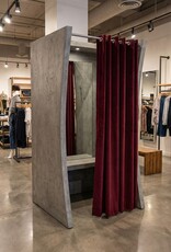 Umkleidekabine Beton "Swing"