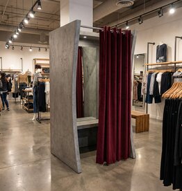 Umkleidekabine Beton "Swing"