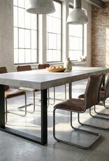 Esstisch Beton massiv Holz Esszimmer Betonoptik individuell