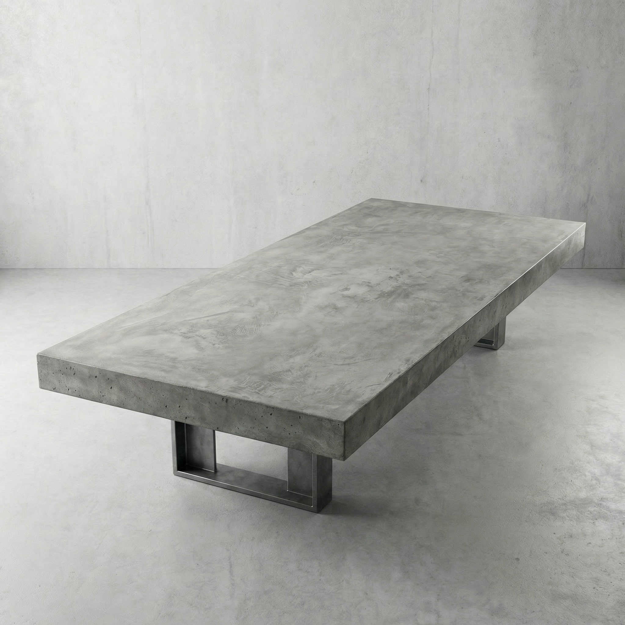 Beton-Tischplatte in Spachteltechnik – handgefertigt am Bodensee