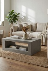 Couchtisch Design Industrial, Beton "Cube"