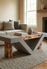 Betoncouchtisch "V" Design