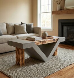 Betoncouchtisch "V" Design