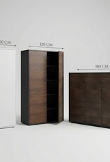 Maßschränke – 25 mm Umrandung – Blum-Scharniere – Individuelle Größen – Lagerdekore