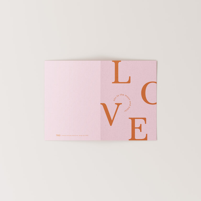 Folding Card - LOVE