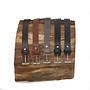 Leren riem 2.8 cm breed - in diverse kleuren