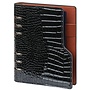 Personal organizer Croco zwart | met jaarinhoud 2026