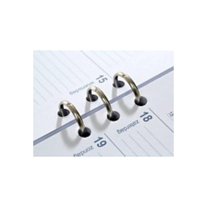 A5 organizer Aligator zwart | jaarinhoud 2026