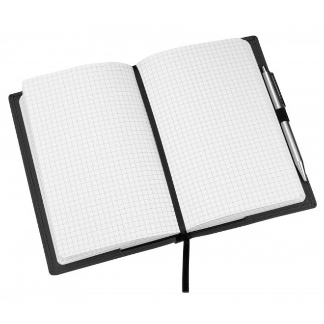 Lederen notitieboek | met uitwisselbare inhoud