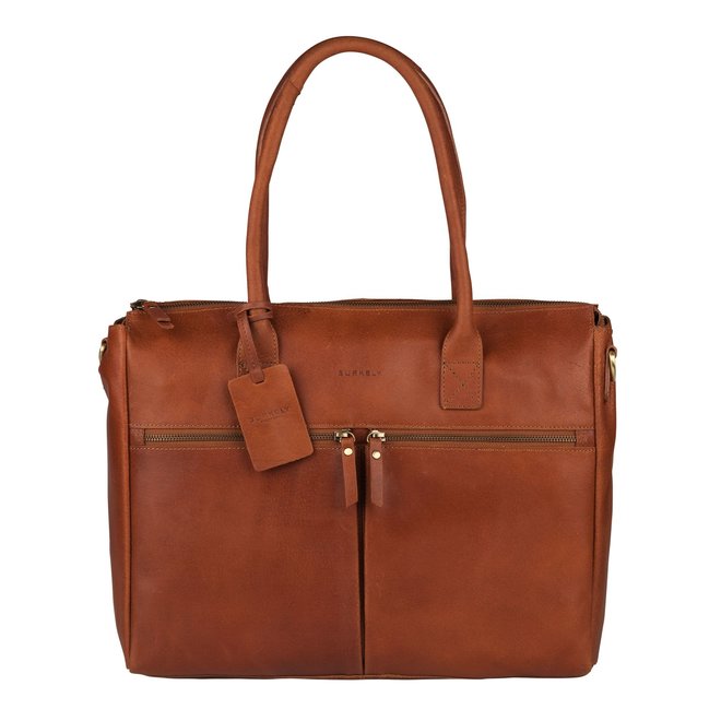 Leren dames laptop/businessbag Valerie 15.6" inch | in twee kleuren