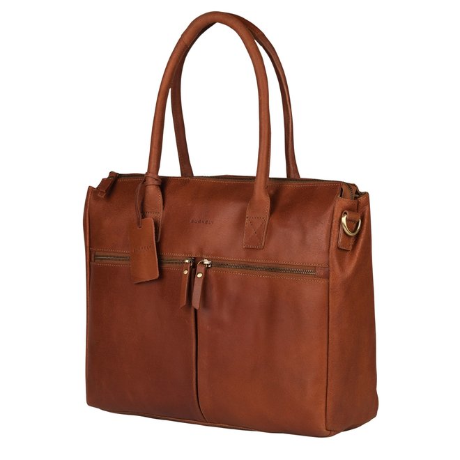Leren dames laptop/businessbag Valerie 15.6" inch | in twee kleuren