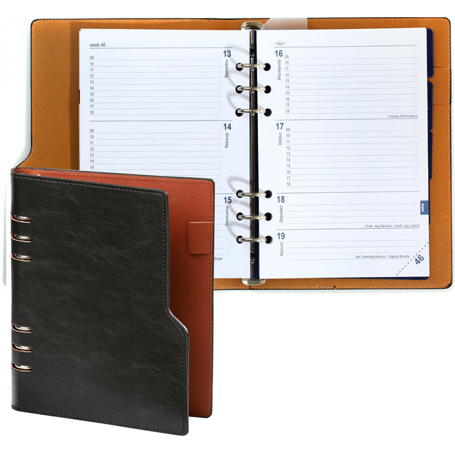 Compact A5 organizer | met jaarinhoud 2026 en 2027