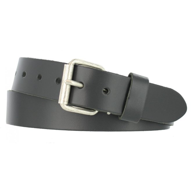 Leren riem met nikkelvrije rolgesp | breedte 3.8 cm