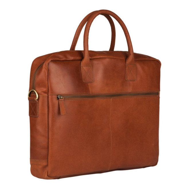 Leren laptopbag Max Workbag 17 inch | in twee kleuren