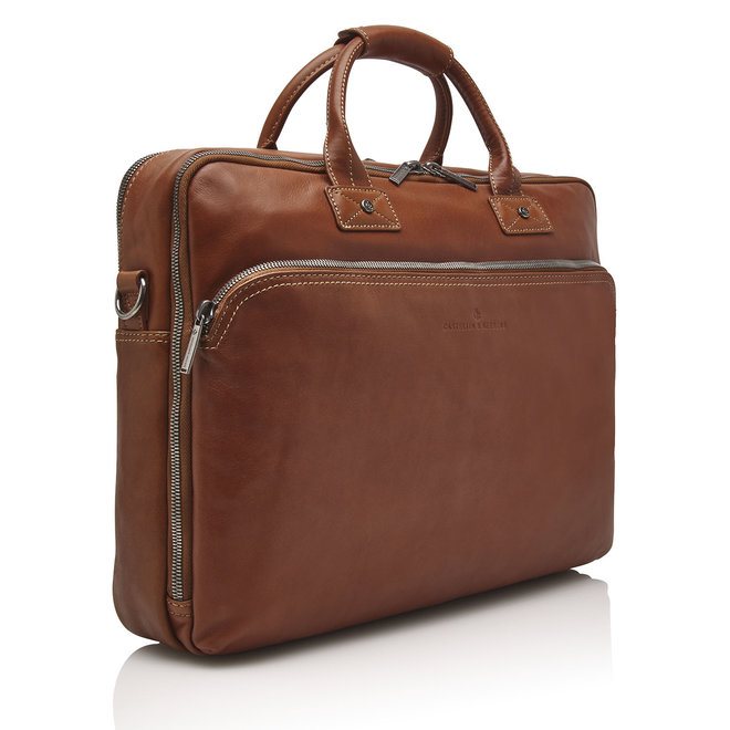 Leren laptoptas Firenze 17 inch | in drie kleuren