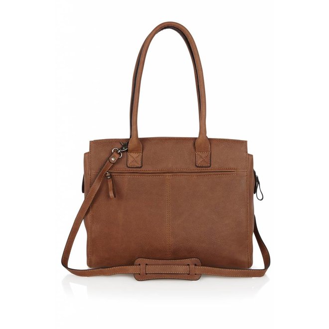 Leren dames business tas Carisma 15,6"inch + tablet vak| in diverse kleuren