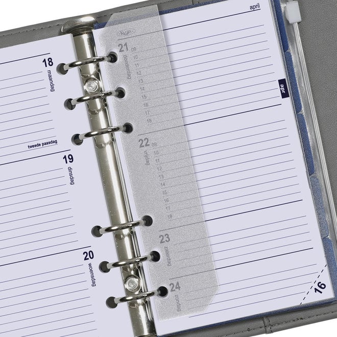 Lederen Personal Agenda Vintage met jaarinhoud 2024 en alvast 2025!!