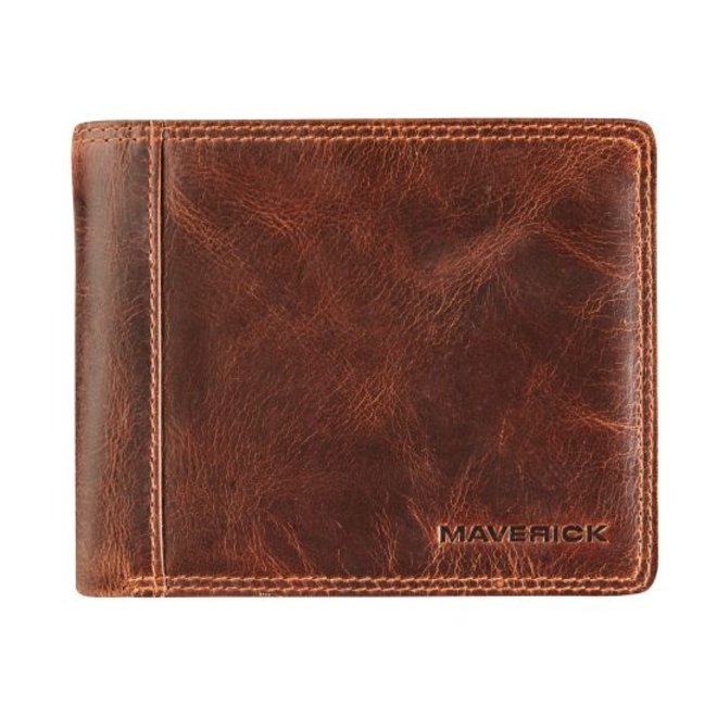 Leren Billfold portemonnee/kaarthouder The Original RFID