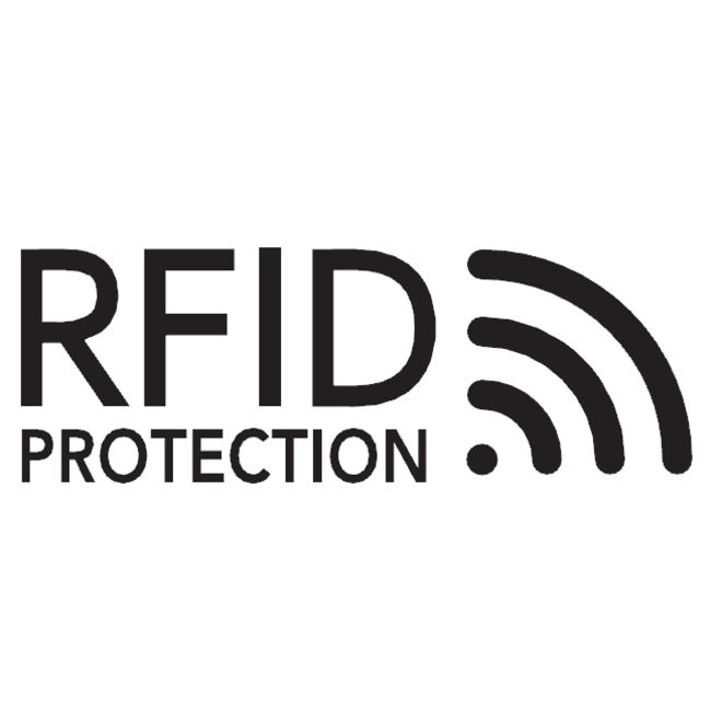 Lederen Reisportefeuille RFID