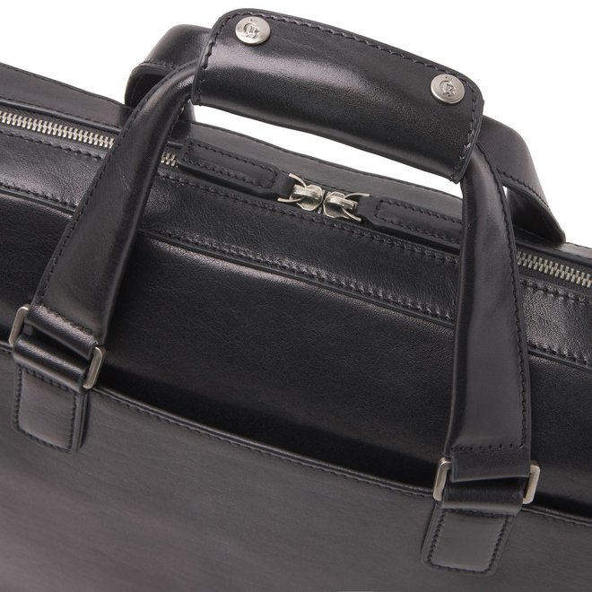 Lederen Laptoptas Ted 15.6" inch | in twee kleuren