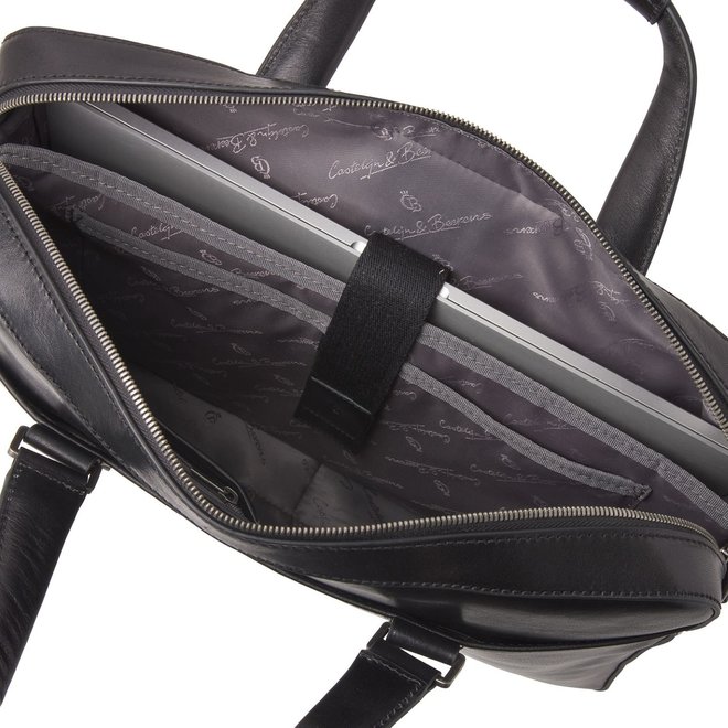 Lederen Laptoptas Ted 15.6" inch | in twee kleuren