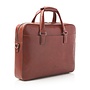 Lederen Laptoptas Ted 15.6" inch | RFID- twee kleuren