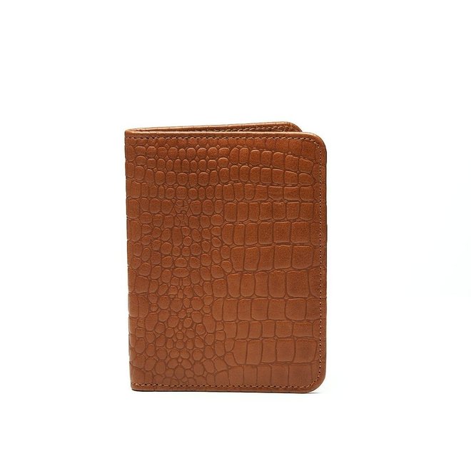 Leren Paspoortcover Croco | in drie kleuren