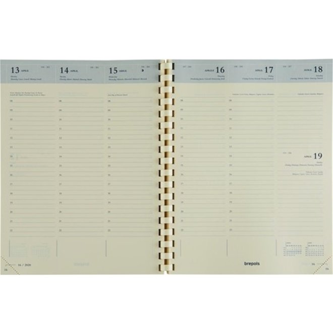 Lederen Agenda met uitneembare jaaragenda 2026