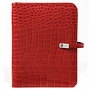 A5 organizer croco rood | met jaarvulling 2026