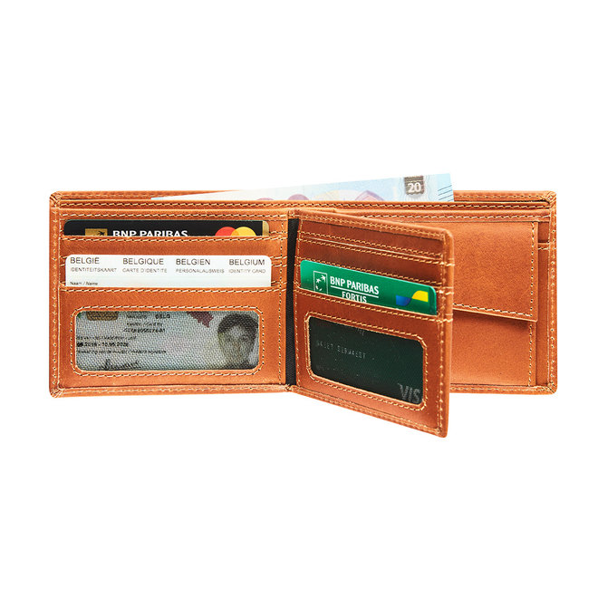 Leren Billfold New Man RFID