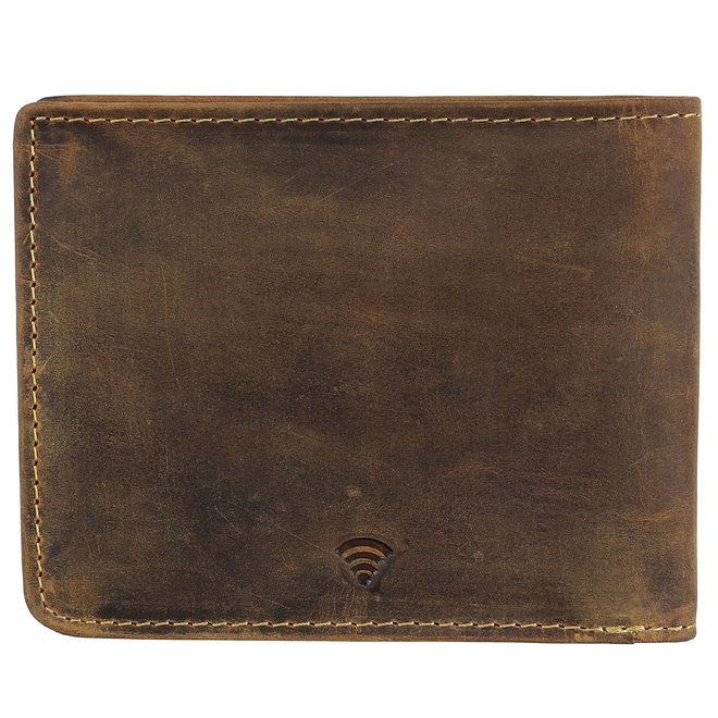 Lederen Vintage Portemonnee RFID
