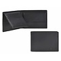 Lederen portemonnee RFID | kleur zwart