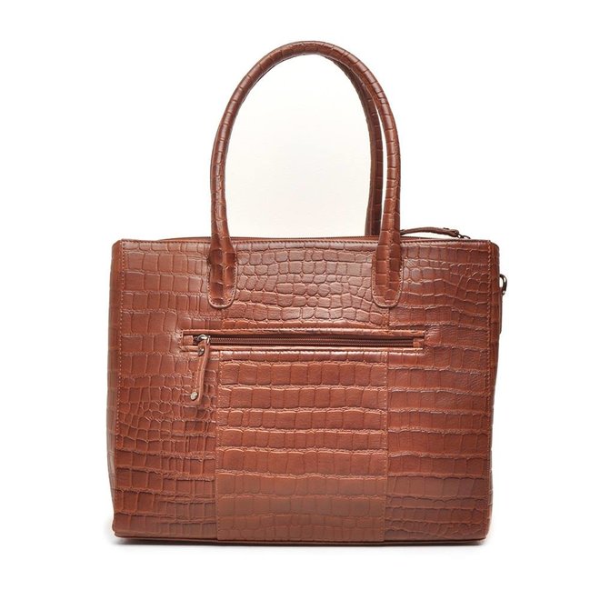 Lederen Business tas Laguna 15.6 inch | Cognac