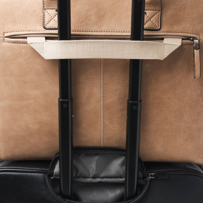 Leren dames business tas Carisma 15,6"inch + tablet vak| in diverse kleuren