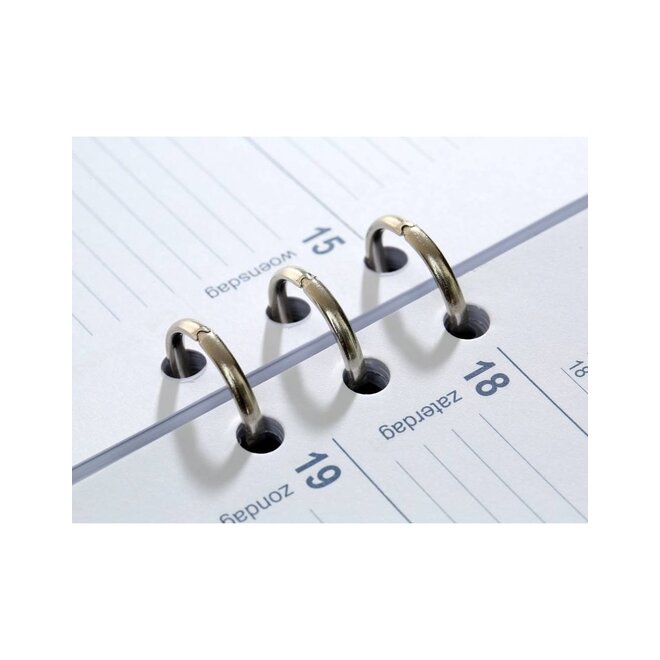 A5 organizer Kastanjebruin | Jaarinhoud 2026 en 2027