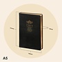 Notitieboek Goudsnee Zwart | 3 formaten