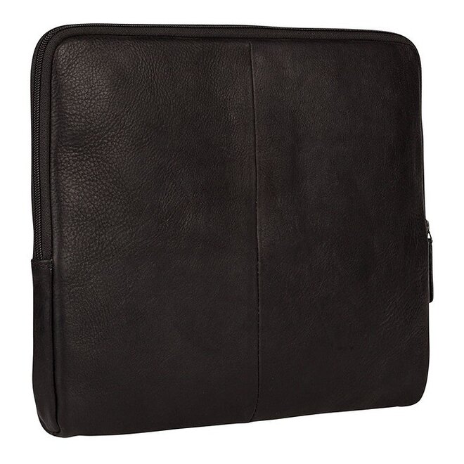 Leren laptopsleeve 13.3 inch | zwart