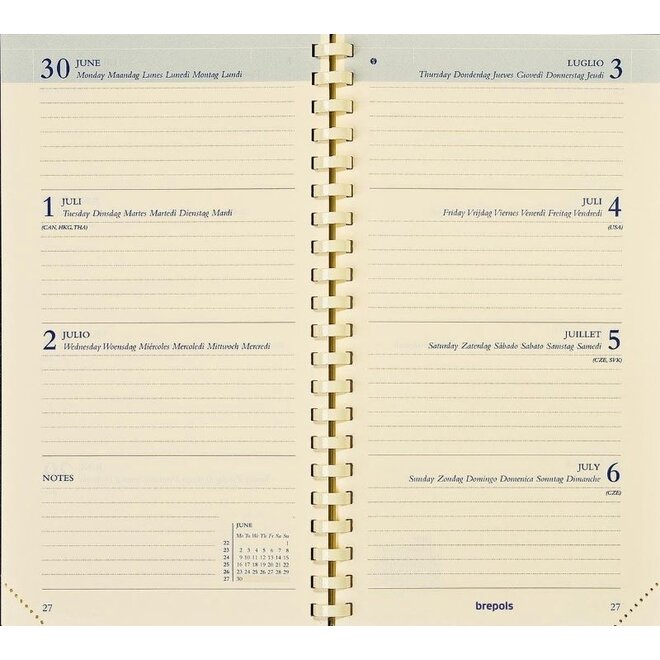 Zakagenda Interplan | met jaarinhoud 2025 en 2026