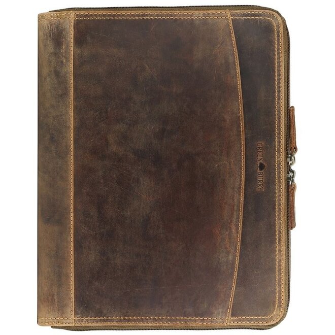 Leren Tablet/Schrijfmap A4