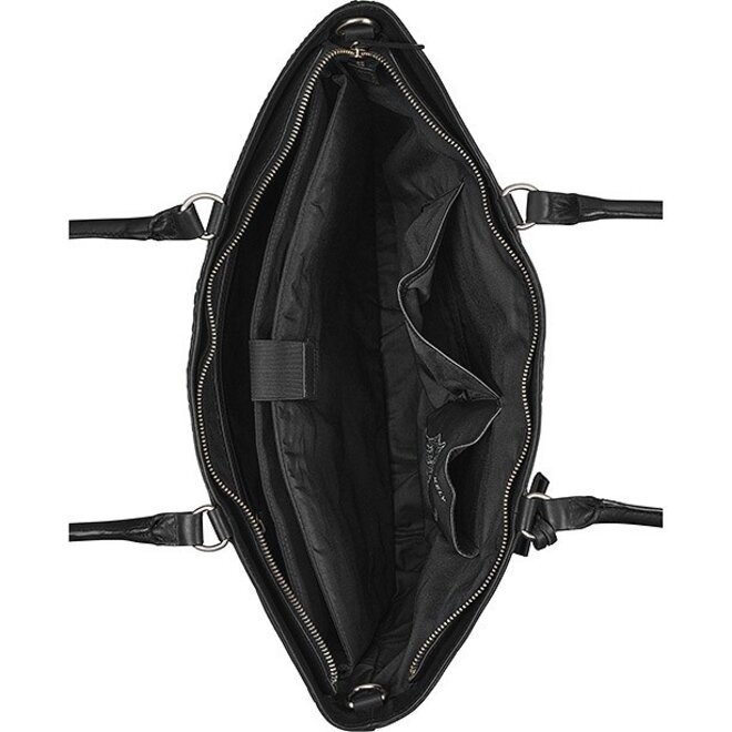 Leren laptoptas Cool Colbie Wide Tote 15.6 inch | in 3 kleuren