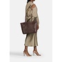 Leren laptoptas Cool Colbie Wide Tote 15.6 inch | Donkerbruin