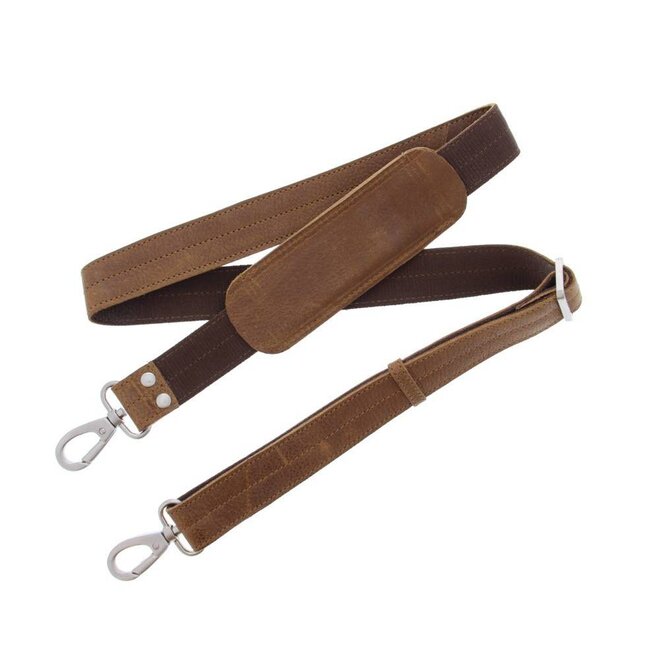 Leren laptoptas/businesstas 17,3 inch Kentron